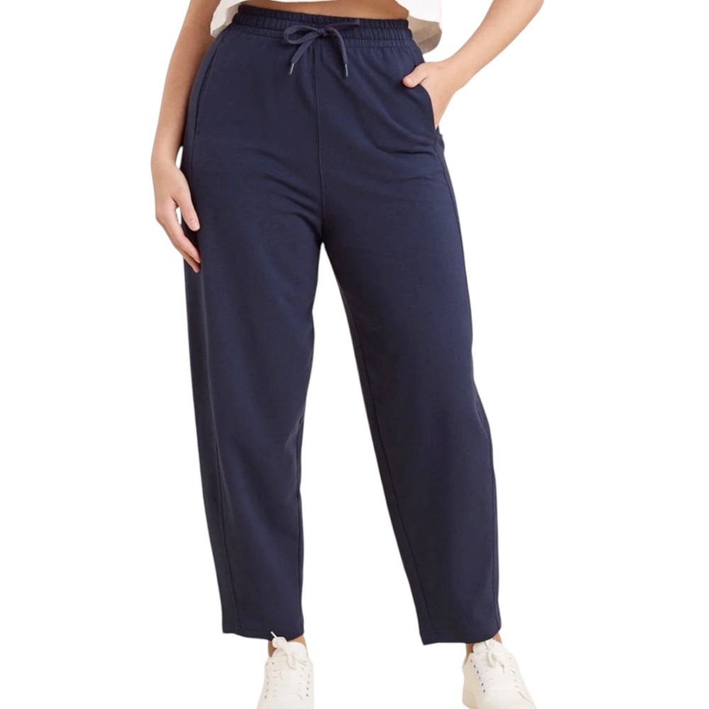 Women's Navy Blue Jogger Pants